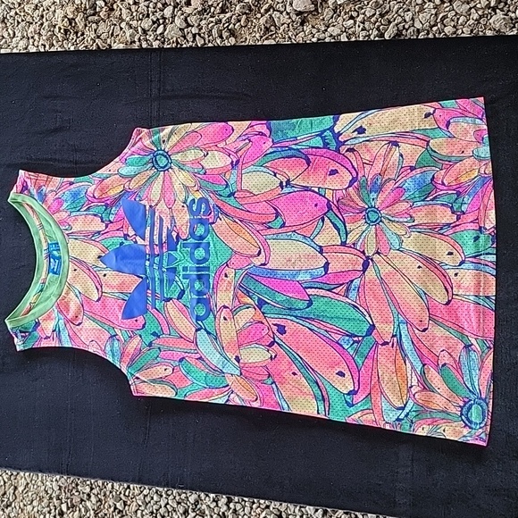 adidas Tops Adidas Banana Jersey Dress Poshmark